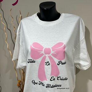 Camisas personalizadas con textos BIBLICOS